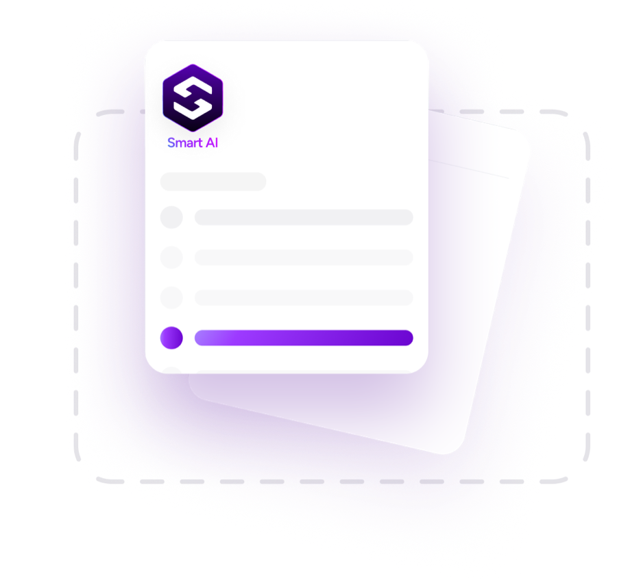 A Linxed learning plan with SMART AI tracking progress
